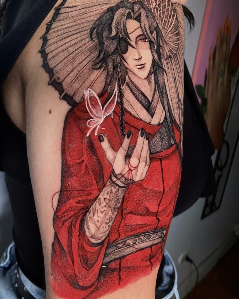 Tattoo Demian Massip- Anime