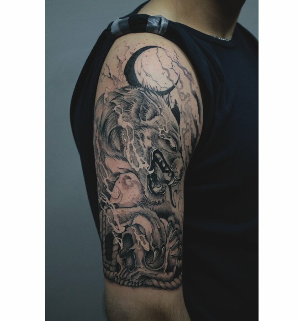 Tattoo Demian Massip- Furia