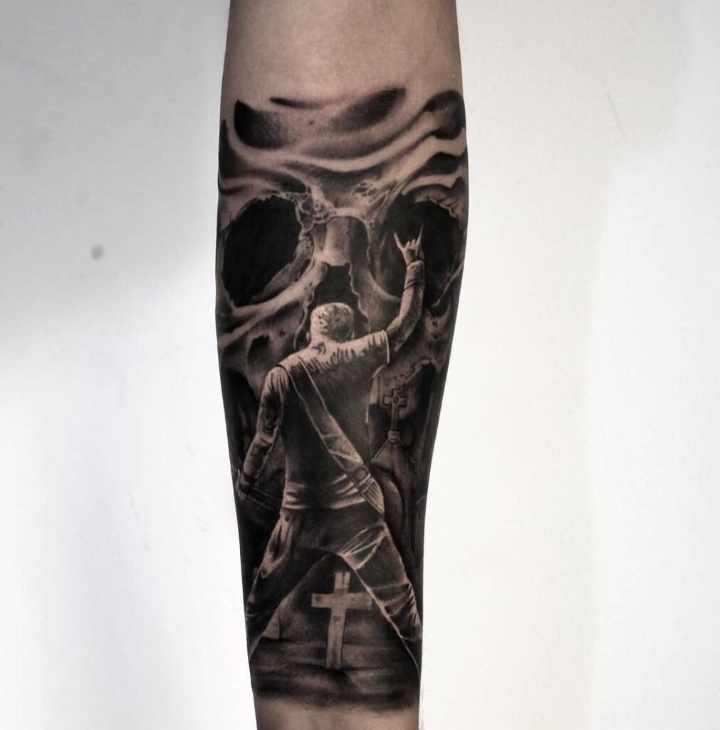 Tattoo Demian Massip- Metal